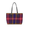 Fenix-Umbran Tartan PU Leather Shoulder Bag — Official Shadow Crown Saga Tote