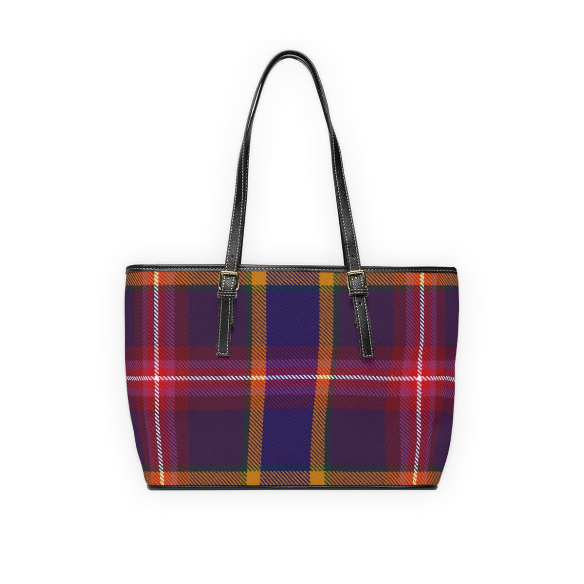 Fenix-Umbran Tartan PU Leather Shoulder Bag — Official Shadow Crown Saga Tote