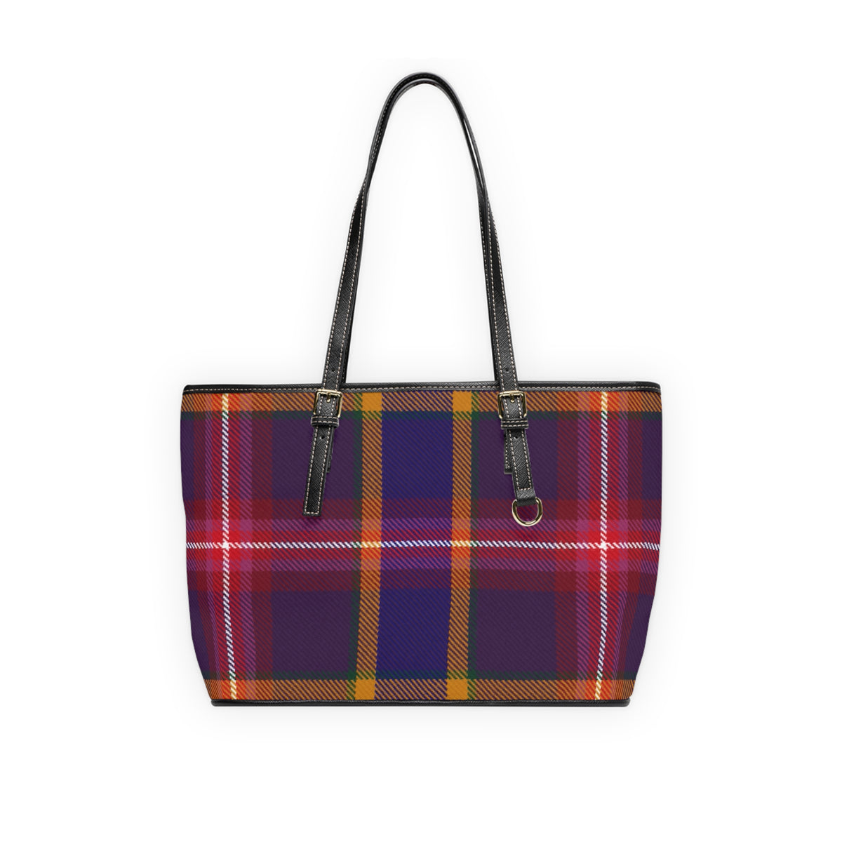 Fenix-Umbran Tartan PU Leather Shoulder Bag — Official Shadow Crown Saga Tote