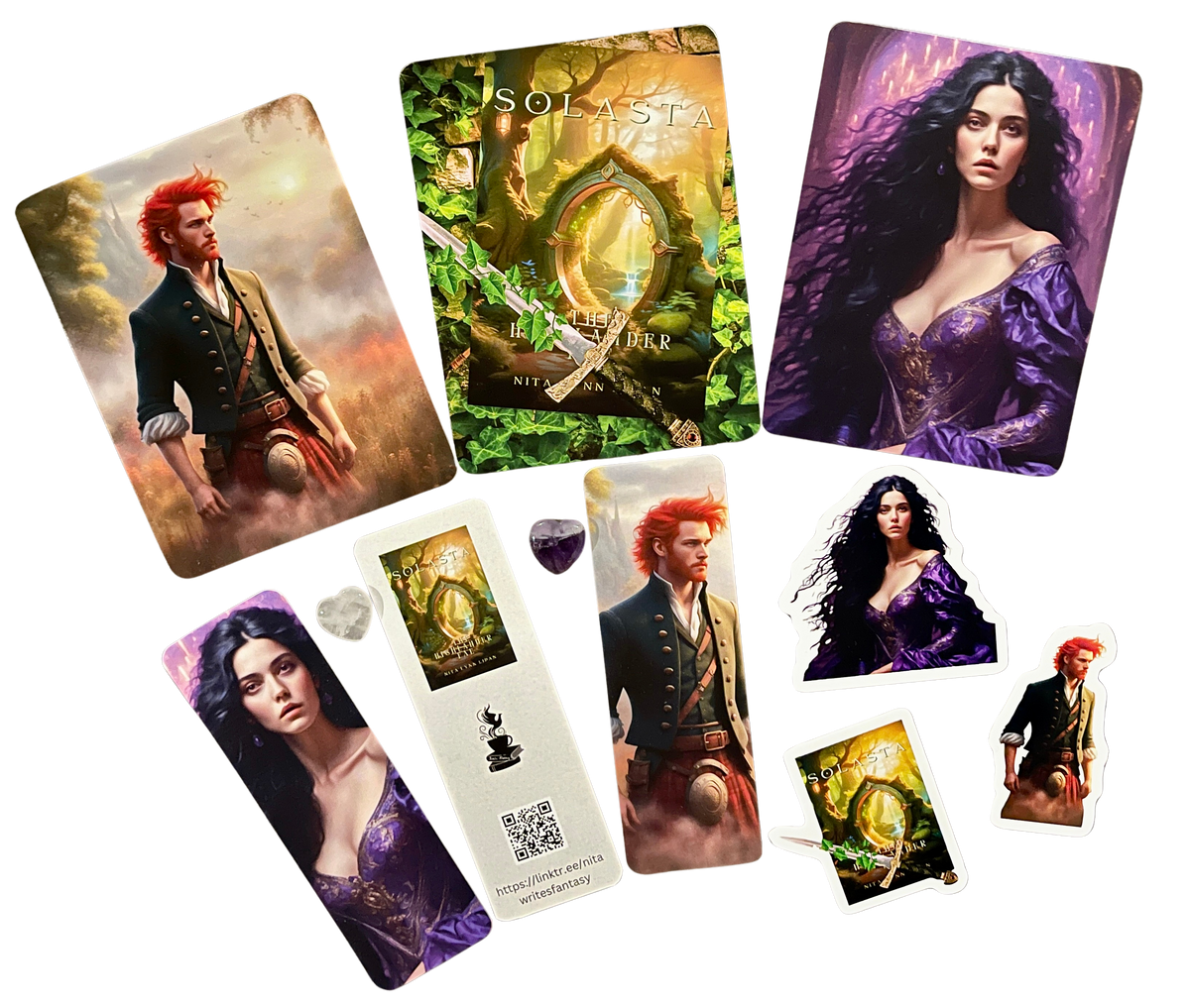 Solasta: The Highlander Fae - Signed Hardcover Collector's Gift Set